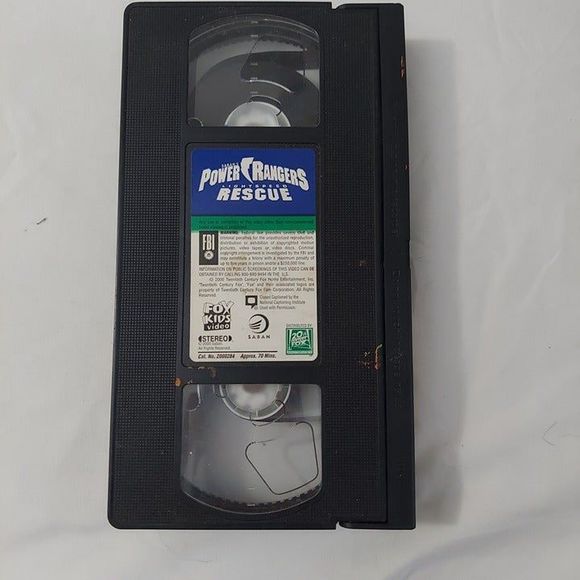 Lot of 3 Fox Saban Mighty Morphing Power Rangers VHS Video Tape High Five Space - Picture 4 of 5